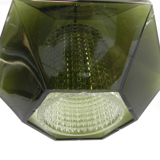 Image 1 of Lampe suspendue Diamond par Carl Fagerlund pour Orrefors, 1960s