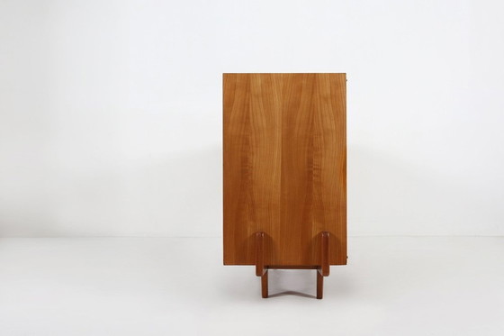 Image 1 of Mid-Century French Sideboard In Full Cherry Wood, 1950