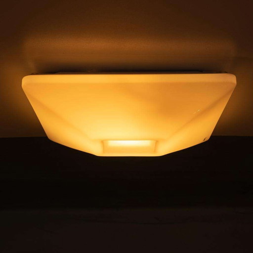 Space age ceiling lamp iGuzzini 70s, minimalist ceiling lamp