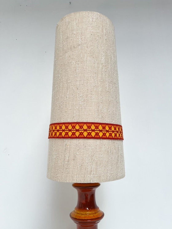 Image 1 of Ceramic Fat Lava Hustadt Leuchten Floor Lamp, 1970'S