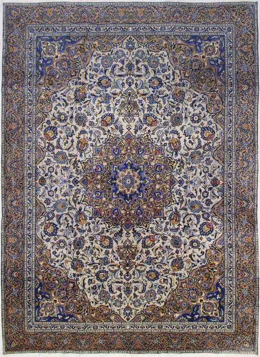 Original hand-knotted Persian carpet Kashmar 375 X 278 Cm