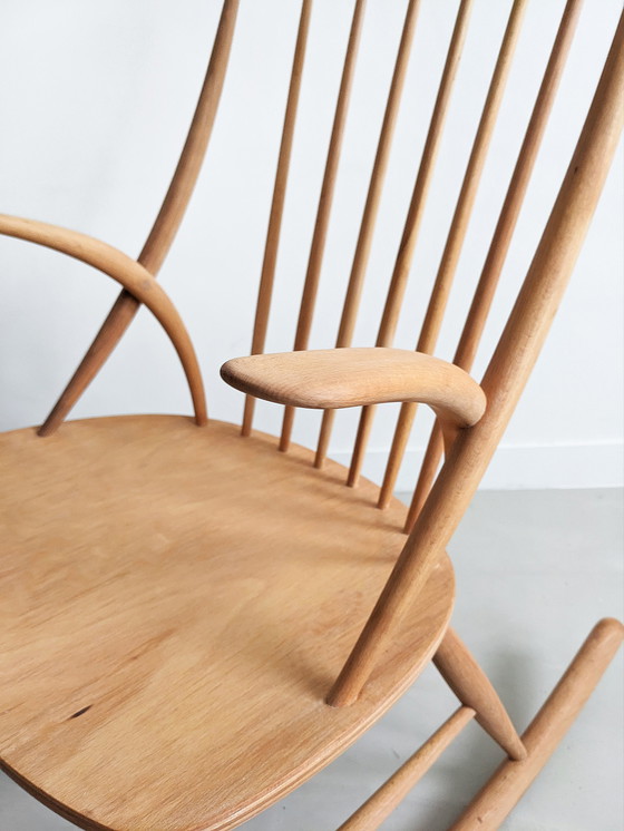 Image 1 of Niels Eilersen rocking chair 'IW3' by Illum Wikkelsø