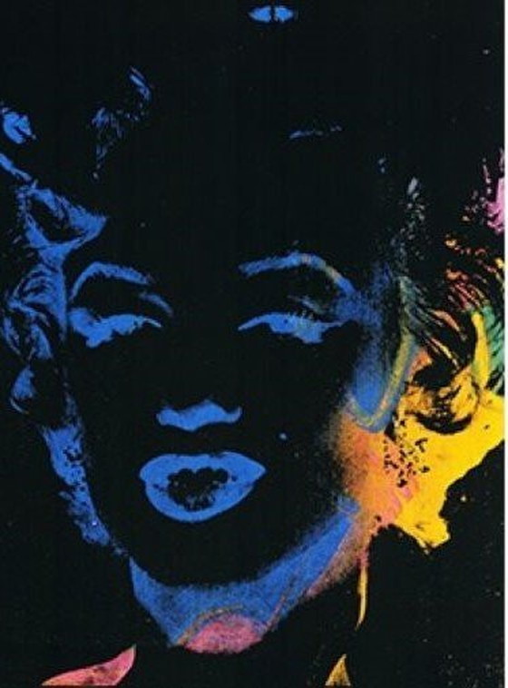 Image 1 of Four Multicolored Marilyns - Print After Andy Warhol, 1979/1986
