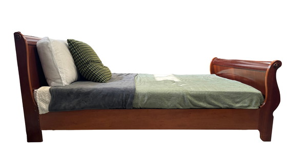 Image 1 of Vintage Double Bed Of Oak