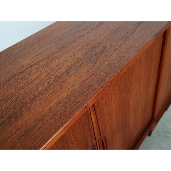Image 1 of Vintage teak highboard by Børge Dam, 1970s
