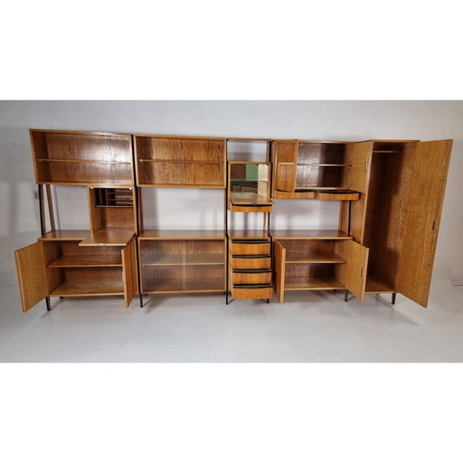 Vintage modular wall unit, 1970s