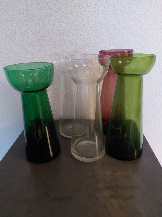 Image 1 of 5 bicchieri vintage originali in giacinto