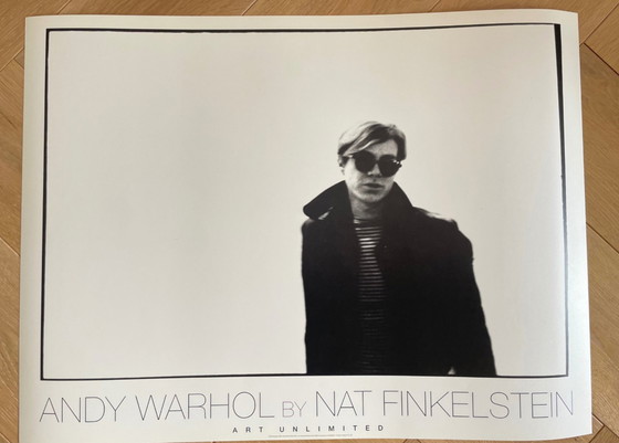 Image 1 of Nat Finkelstein (1933-2009), ‘Andy Warhol White Wall’, Andy Warhol by Nat Finkelstein, Copyright Nat Finkelstein 1966, published