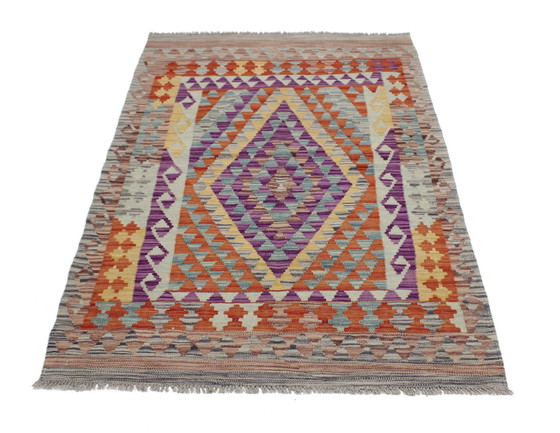 Image 1 of Original Old Style Kelim Afghan 156 X 106 Cm Top Condition