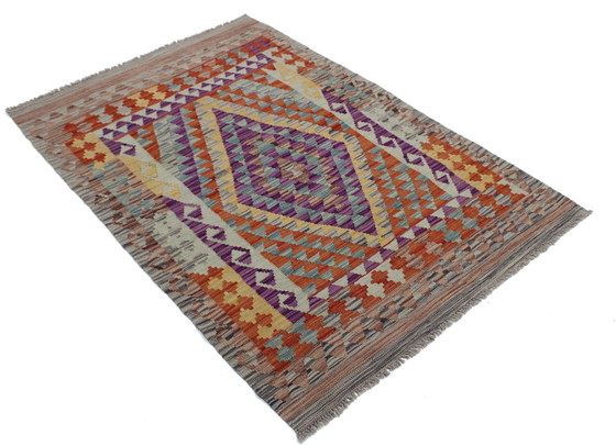 Image 1 of Original Old Style Kelim Afghan 156 X 106 Cm Top Condition