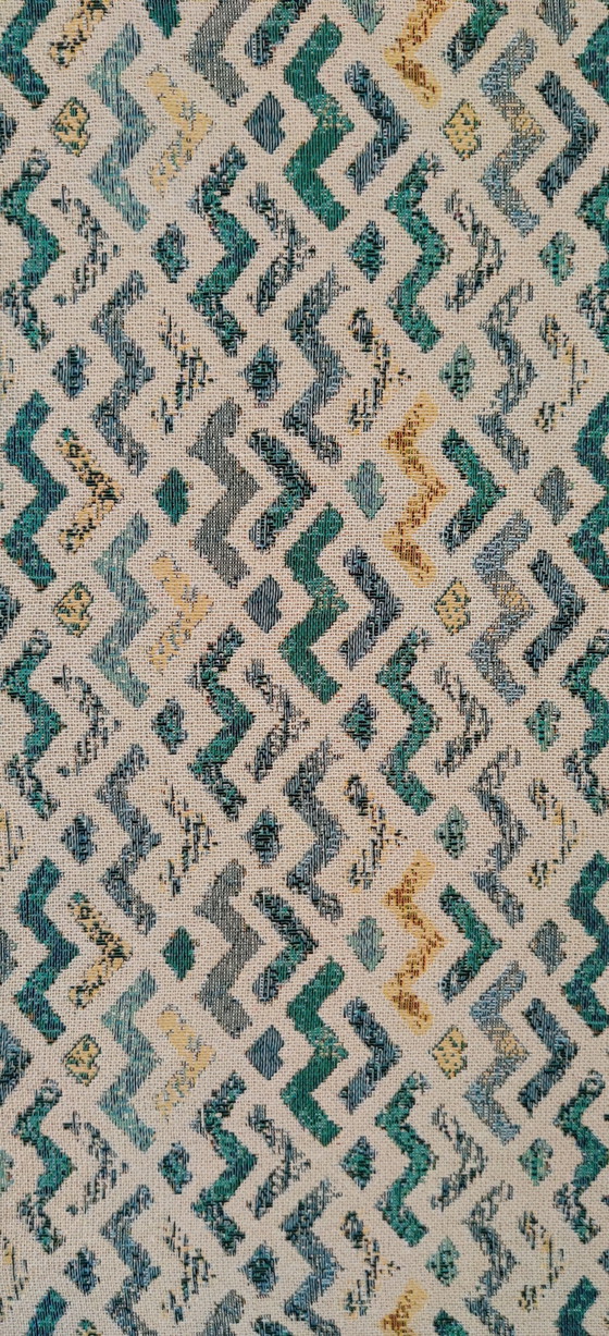 Image 1 of Decorazione murale in tessuto vintage