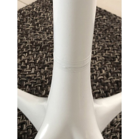 Image 1 of Vintage coffee table model 5452 in white laminate and aluminum by George Nelson for Herman Miller, USA 1960