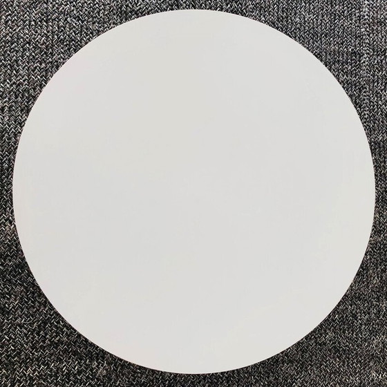 Image 1 of Vintage coffee table model 5452 in white laminate and aluminum by George Nelson for Herman Miller, USA 1960