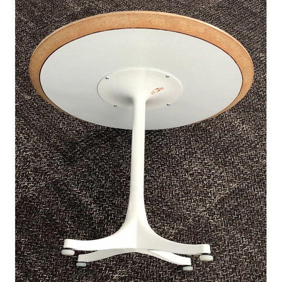 Image 1 of Vintage coffee table model 5452 in white laminate and aluminum by George Nelson for Herman Miller, USA 1960