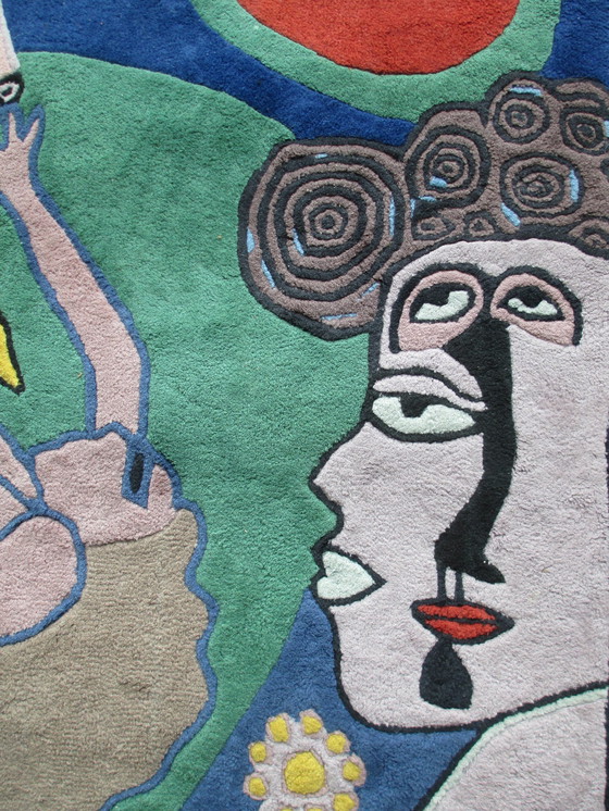 Image 1 of Corneille: Carpet Femme À La Fleur