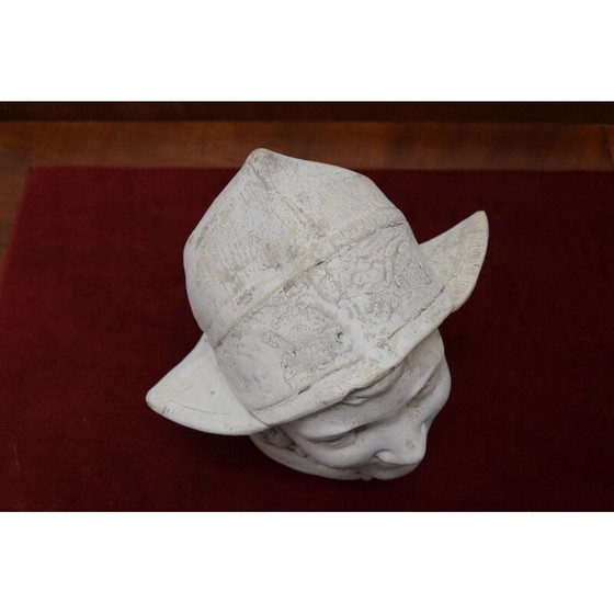 Image 1 of Vintage bust of an unknown woman by Georg Klimt, 1915