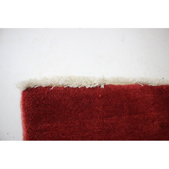 Image 1 of Vintage abstract design modernist rug 1970s