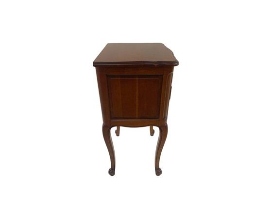 Image 1 of Antique French Cherrywood Night Stand - Antique Cabinet