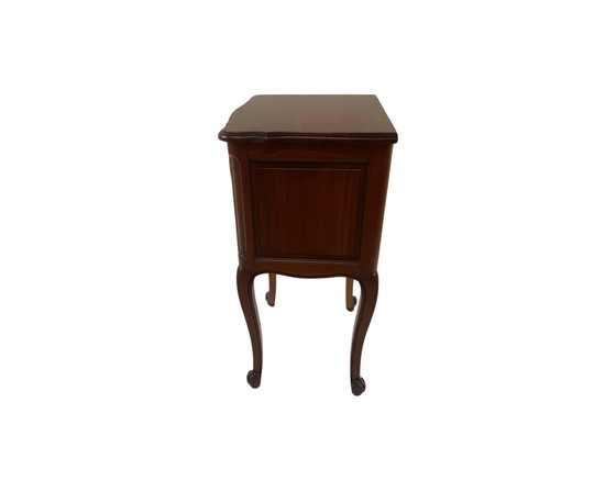 Image 1 of Antique French Cherrywood Night Stand - Antique Cabinet