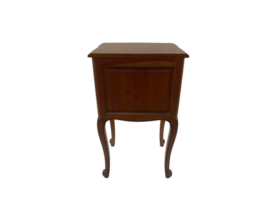 Image 1 of Antique French Cherrywood Night Stand - Antique Cabinet