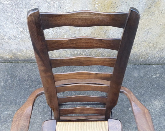 Image 1 of Pair De Fauteuil Transat Chaise Relax Triconfort France, Vintage,