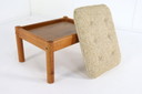Domino Mobler Footstool / Side table 'Gresjdal' Vintage