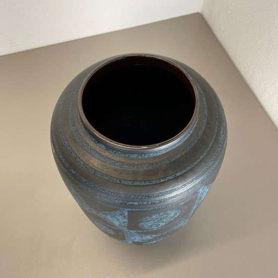 Image 1 of Vintage fat lava ceramic "Ankara" vase by Heinz Siery Carstens Tönnieshof, Germany 1960s