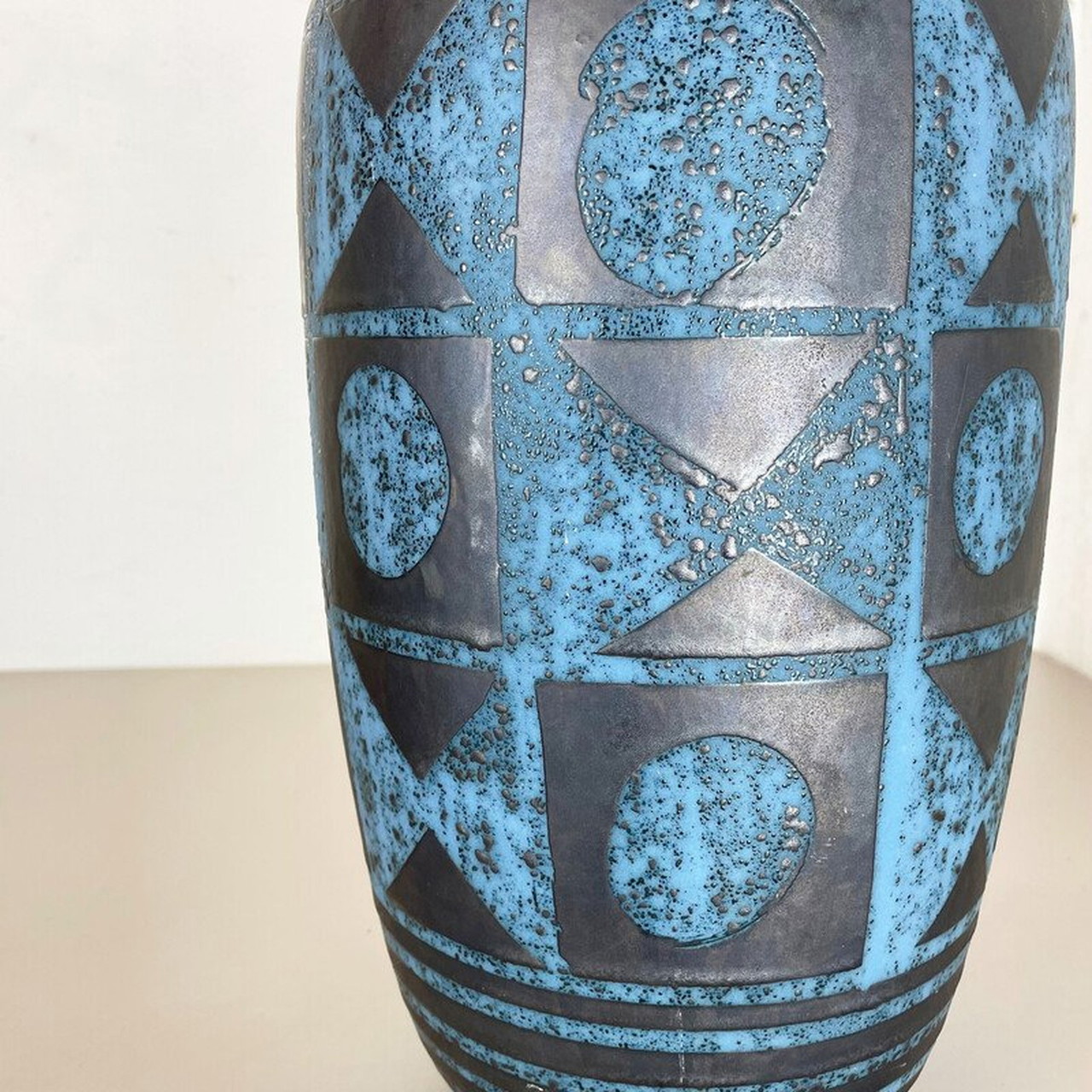 Vintage fat lava ceramic 