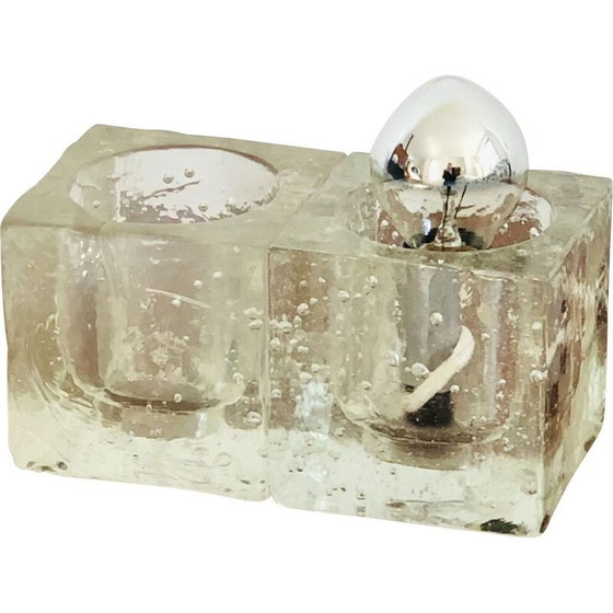 Image 1 of Lampada da tavolo vintage in vetro di Murano, Italia anni '60