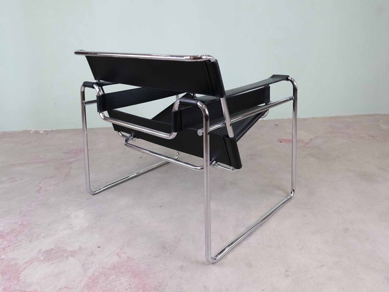 Image 1 of Chaise Wassily par Marcel Breuer pour Gavina