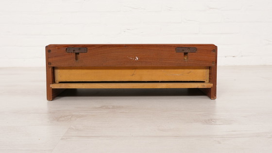 Image 1 of Set of Danish floating bedside tables | Vintage | Teak