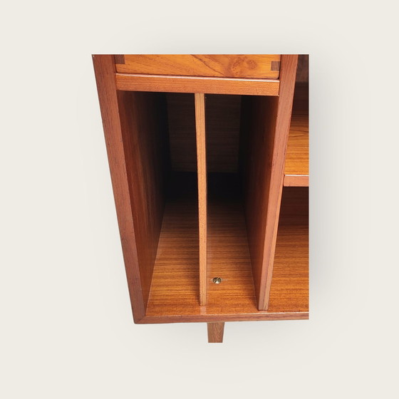 Image 1 of Mid Century record player cabinet