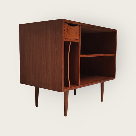 Image 1 of Mid Century record player cabinet