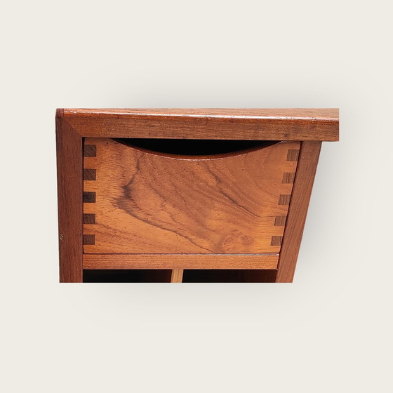 Image 1 of Mid Century record player cabinet