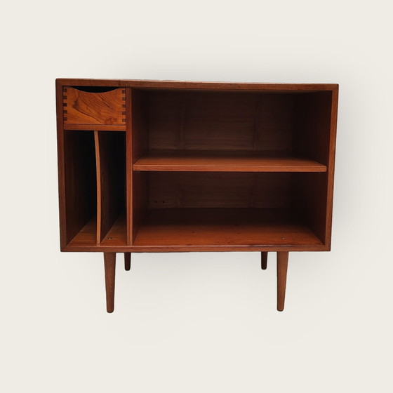 Image 1 of Mid Century record player cabinet