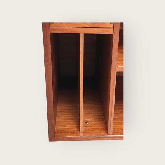 Image 1 of Mid Century record player cabinet