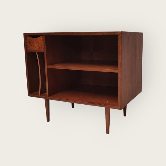 Image 1 of Mid Century record player cabinet