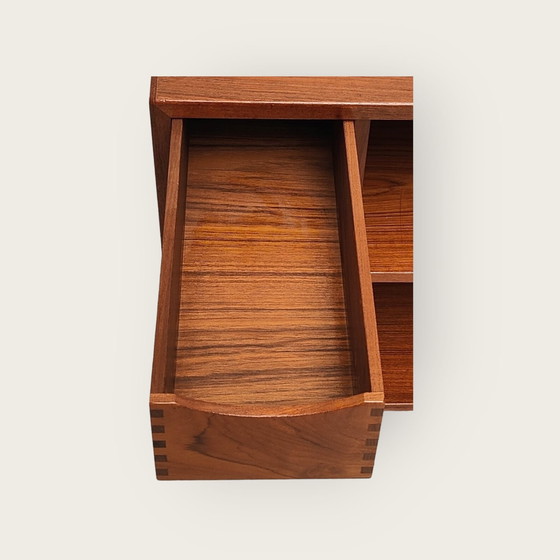 Image 1 of Mid Century record player cabinet