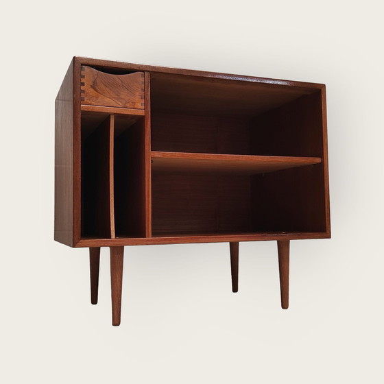 Image 1 of Mid Century record player cabinet