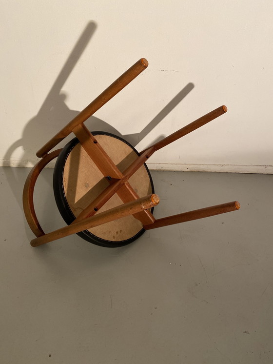 Image 1 of Hugo Frandsen chair with round backrest