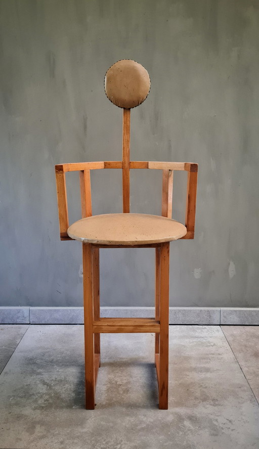 Brutalist child's chair