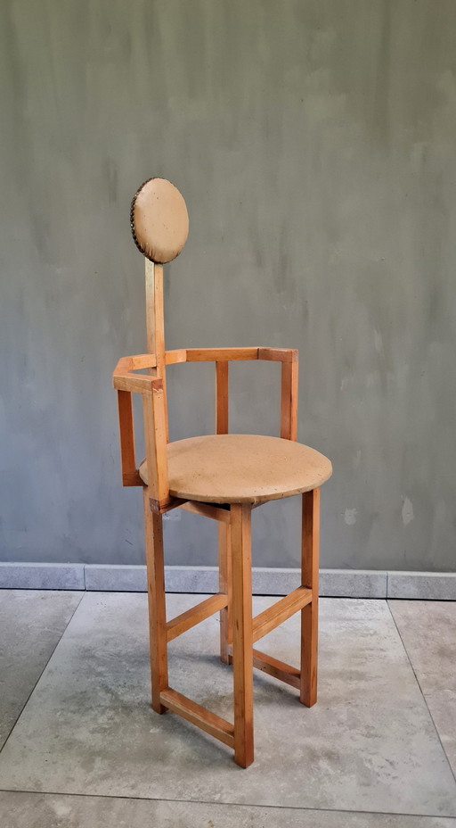 Brutalist child's chair