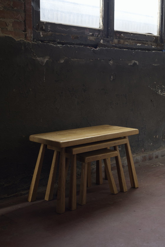 Image 1 of Brutalist nesting tables