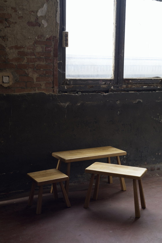 Image 1 of Brutalist nesting tables