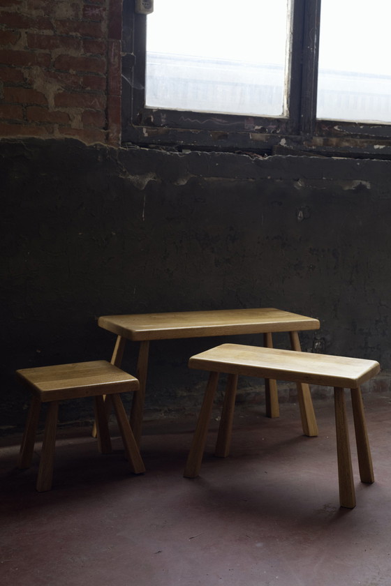 Image 1 of Brutalist nesting tables