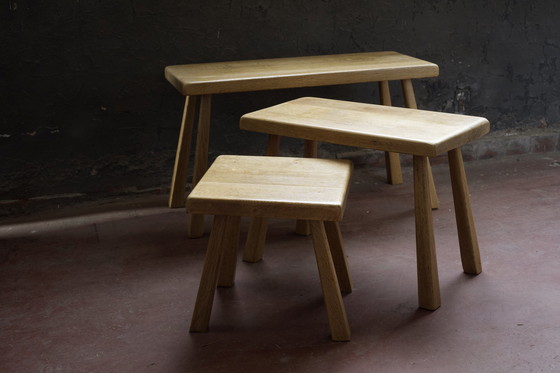 Image 1 of Brutalist nesting tables