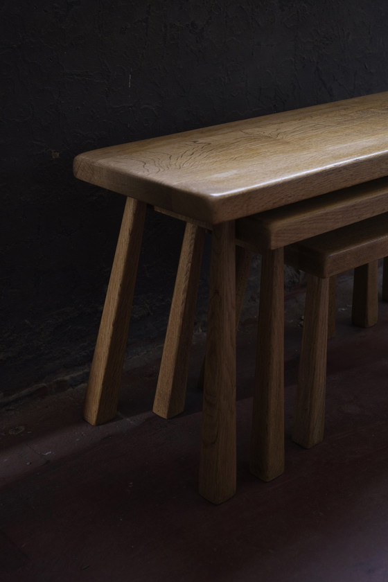 Image 1 of Brutalist nesting tables