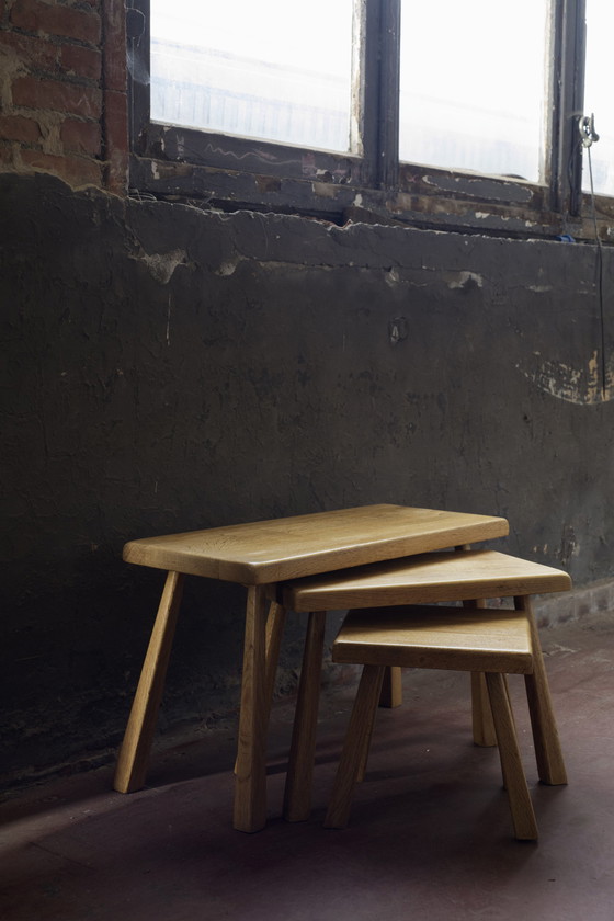 Image 1 of Brutalist nesting tables