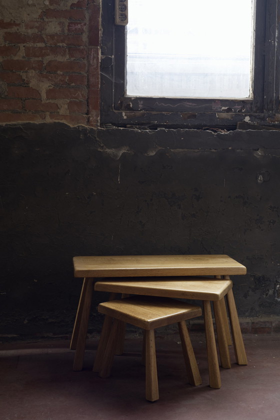 Image 1 of Brutalist nesting tables