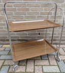 Vintage serving trolley